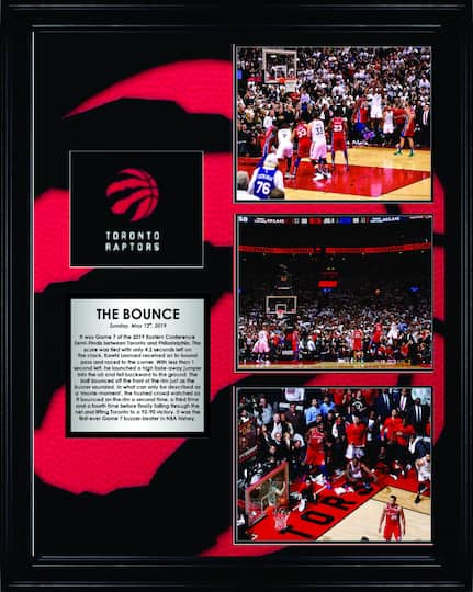 Kawhi Leonard Toronto Raptors Framed Game 7 "The Shot" Collage 26.5" x 32"